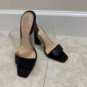Vince Camuto Black Women's Heeled Sandals